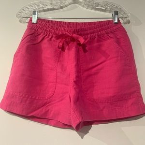 NWT JCrew Factory Linen Drawstring Shorts